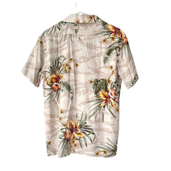 Billabong Sundays Vacation Short Sleeve Vacation Hawaiian Shirt medium - Picture 4 of 10